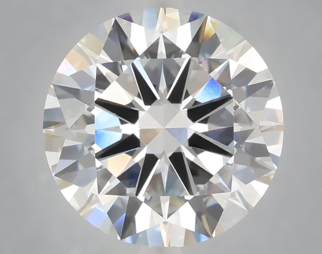 6.00 carat round lab grown diamond E color VS1 clarity