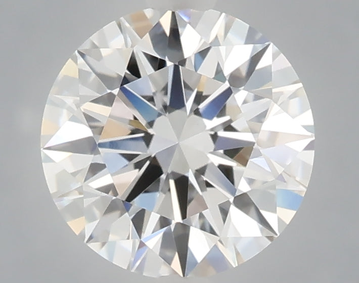 2.04 carat round lab grown diamond D color VVS2 clarity