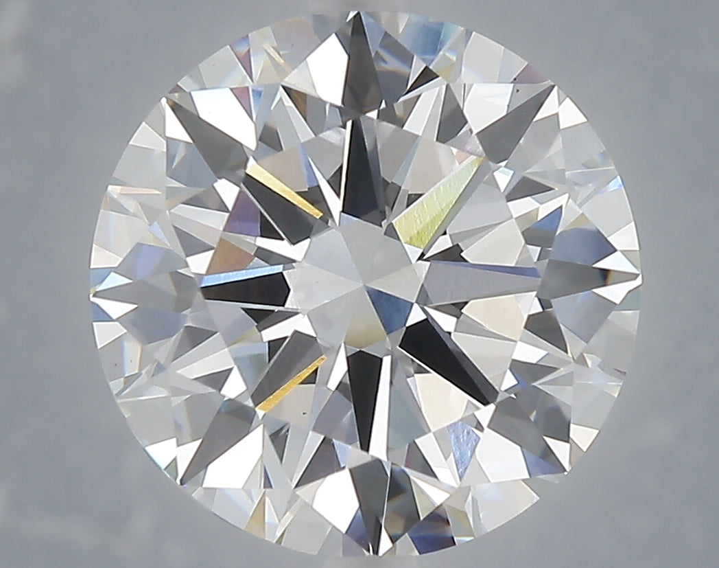 6.00 carat round lab grown diamond E color VS1 clarity