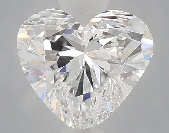 1.02 carat heart lab grown diamond D color VVS2 clarity