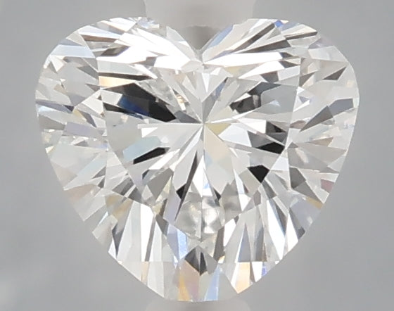 1.00 carat heart lab grown diamond D color VVS2 clarity