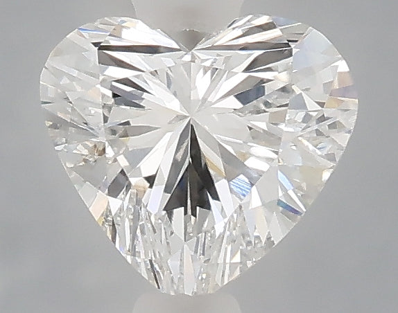 1.01 carat heart lab grown diamond D color VVS2 clarity