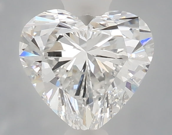 1.06 carat heart lab grown diamond E color VVS2 clarity
