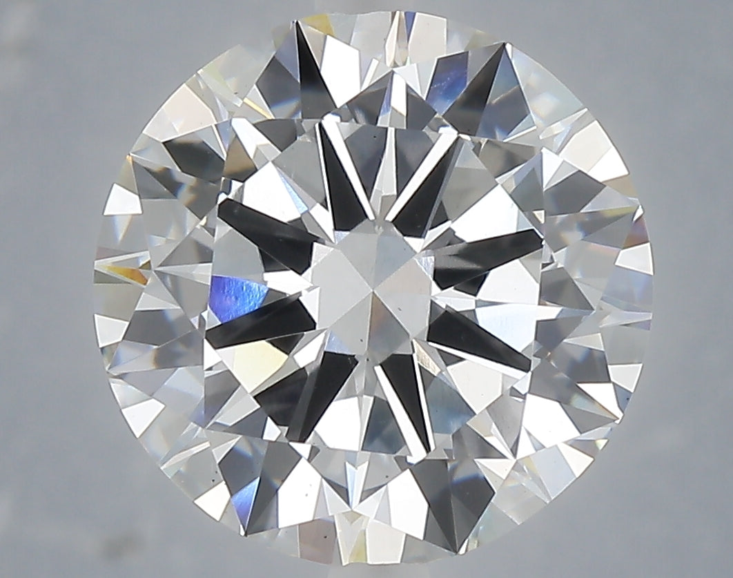 6.00 carat round lab grown diamond E color VS1 clarity