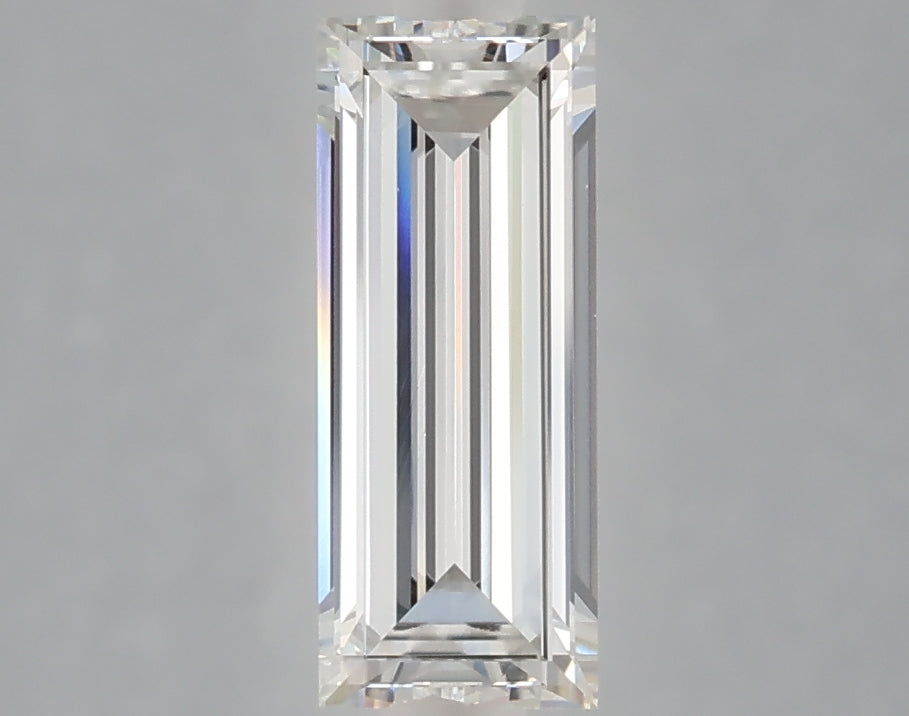 1.04 carat baguette lab grown diamond E color VVS2 clarity