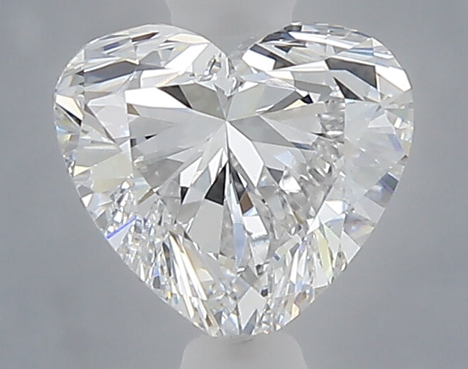 1.03 carat heart lab grown diamond D color VVS2 clarity