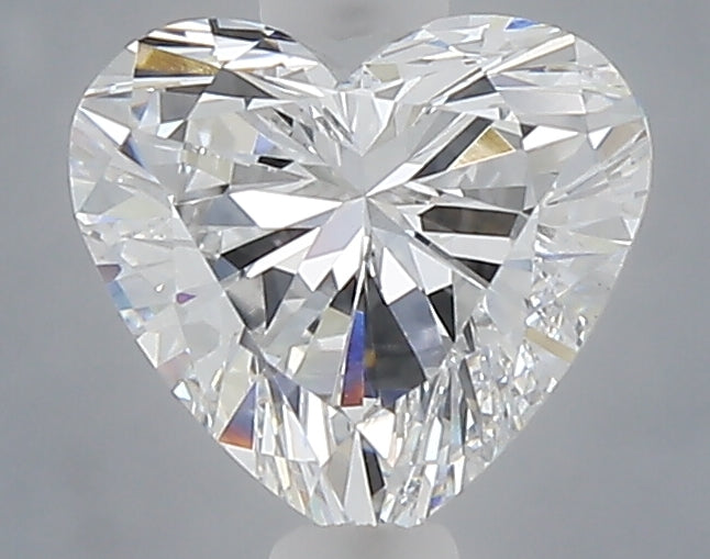 1.03 carat heart lab grown diamond E color VVS2 clarity