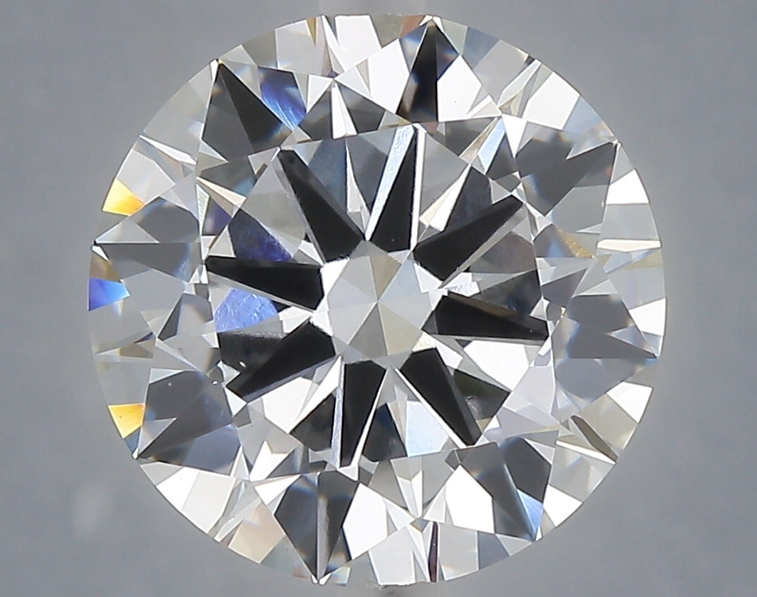 6.01 carat round lab grown diamond E color VS1 clarity