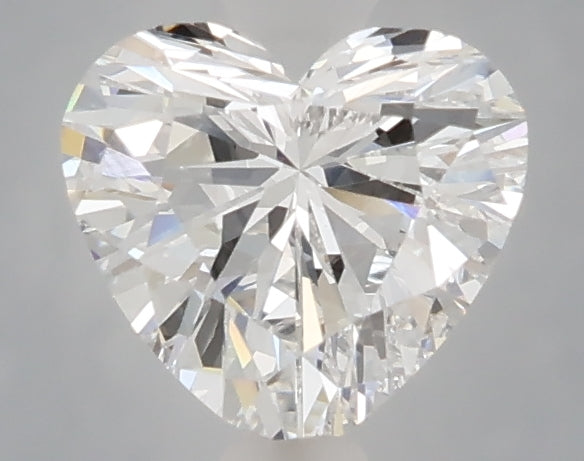 1.06 carat heart lab grown diamond E color VVS2 clarity