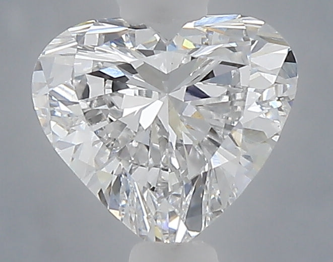 1.00 carat heart lab grown diamond D color VVS2 clarity