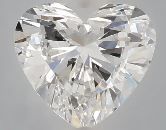 1.01 carat heart lab grown diamond E color VS1 clarity