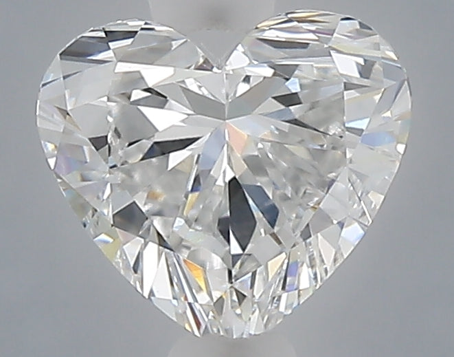 1.04 carat heart lab grown diamond E color VVS2 clarity