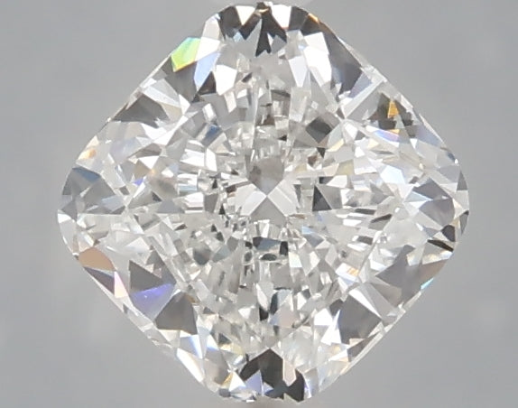 1.06 carat cushion lab grown diamond E color VVS2 clarity