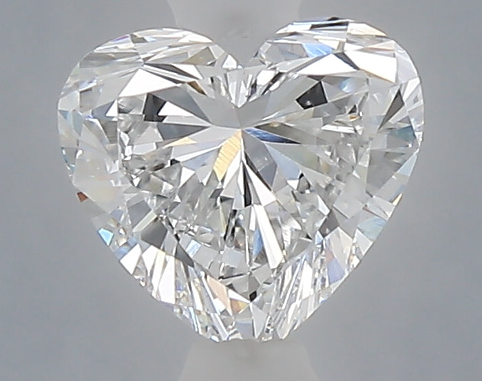 1.03 carat heart lab grown diamond D color VS1 clarity