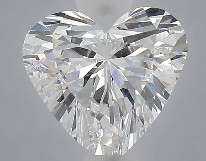 1.02 carat heart lab grown diamond E color VS1 clarity