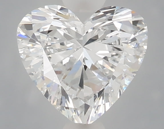 1.02 carat heart lab grown diamond D color VVS2 clarity