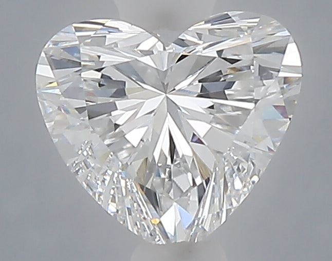 1.01 carat heart lab grown diamond E color VVS2 clarity