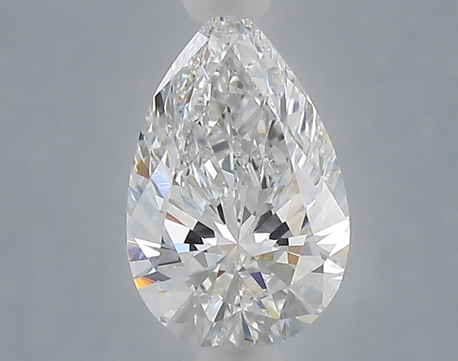 1.09 carat pear lab grown diamond E color VVS1 clarity