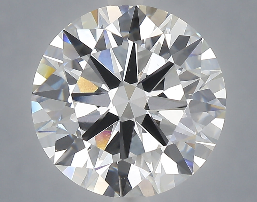 6.00 carat round lab grown diamond E color VS1 clarity