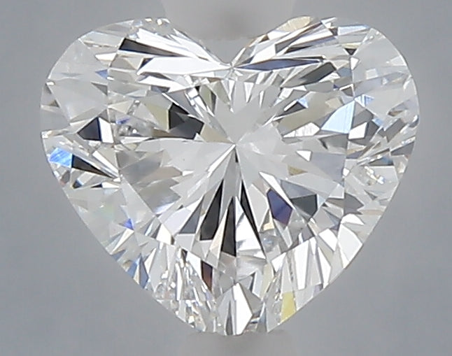 1.04 carat heart lab grown diamond D color VVS2 clarity