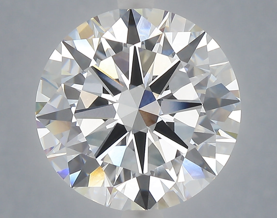 7.00 carat round lab grown diamond F color VVS2 clarity