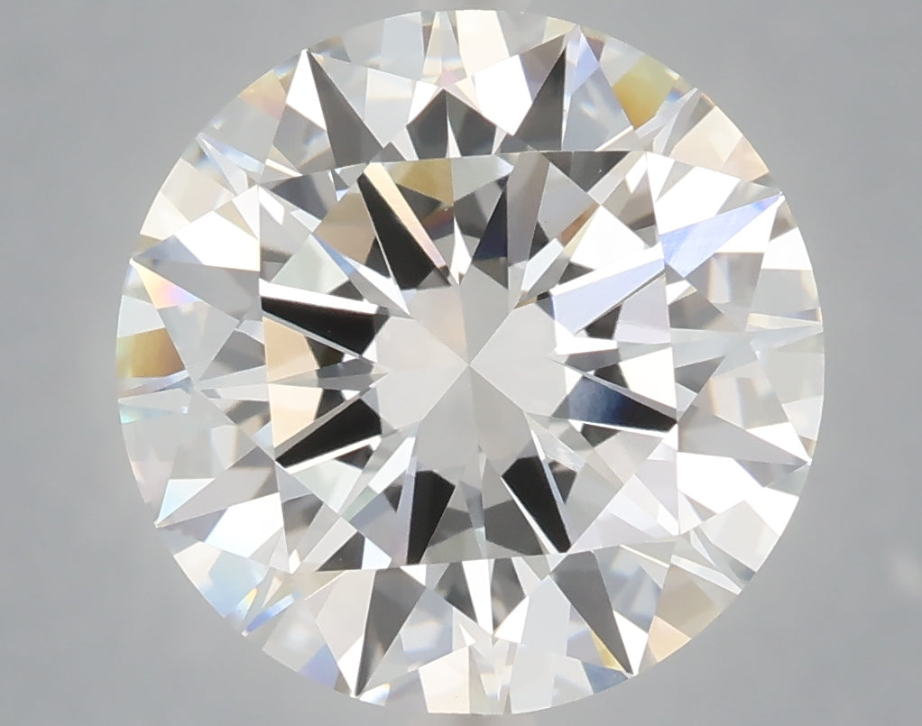 6.00 carat round lab grown diamond F color VS1 clarity