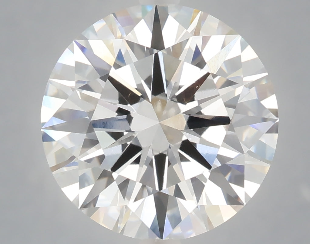 6.01 carat round lab grown diamond E color VS1 clarity