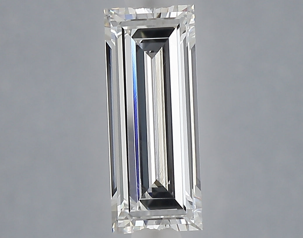 1.03 carat baguette lab grown diamond E color VVS2 clarity