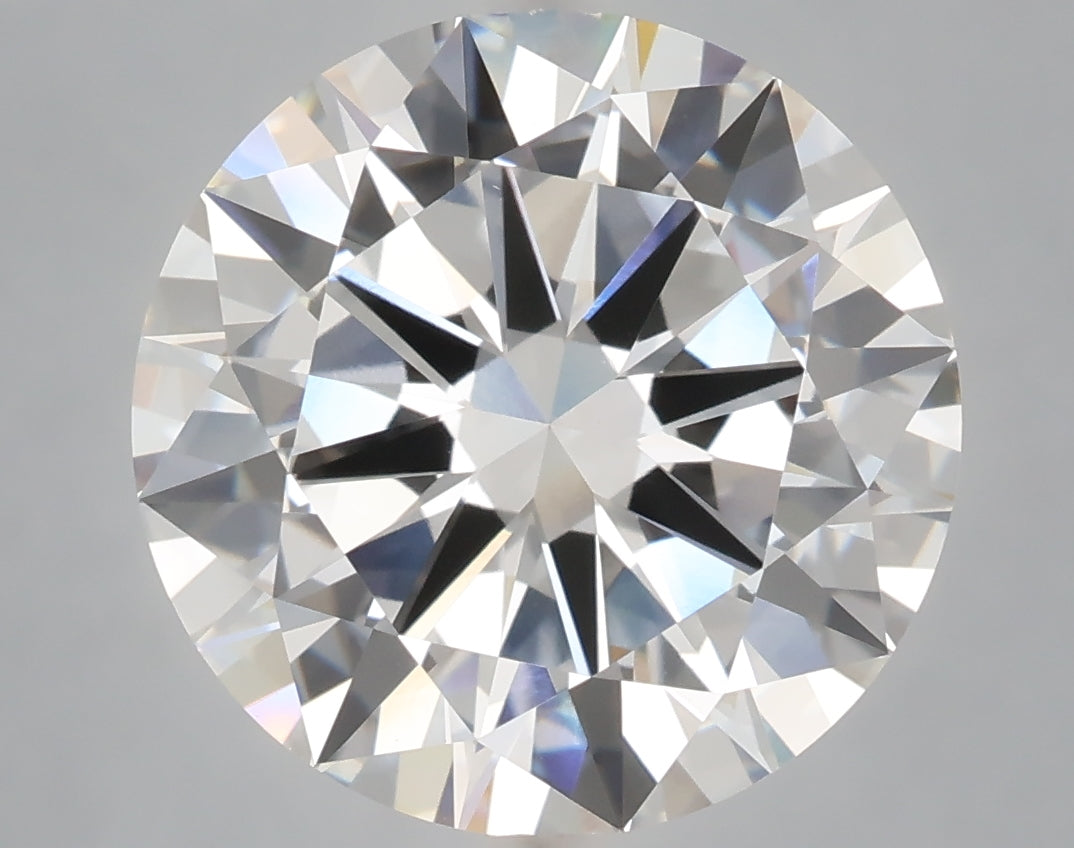 7.00 carat round lab grown diamond E color VVS2 clarity