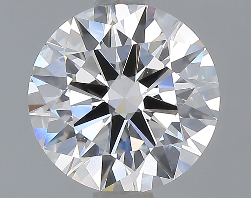 1.51 carat round lab grown diamond F color VS1 clarity