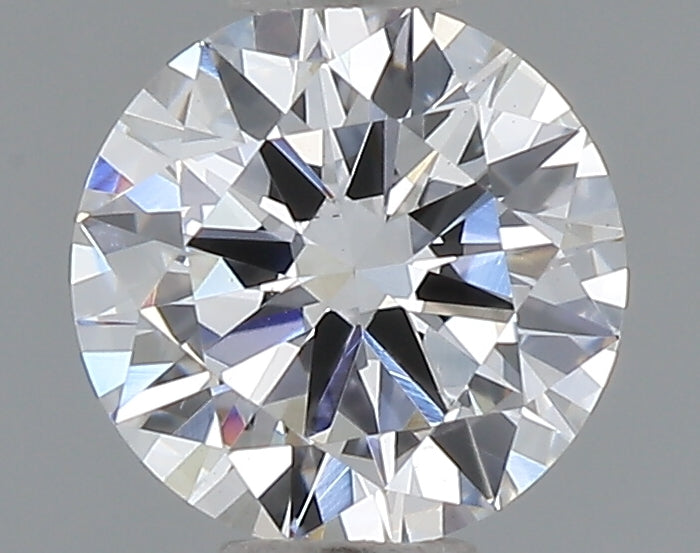 0.48 carat round lab grown diamond D color VS1 clarity