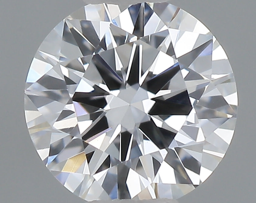 0.47 carat round lab grown diamond D color VS1 clarity