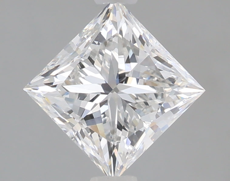 1.60 carat princess lab grown diamond D color VS1 clarity