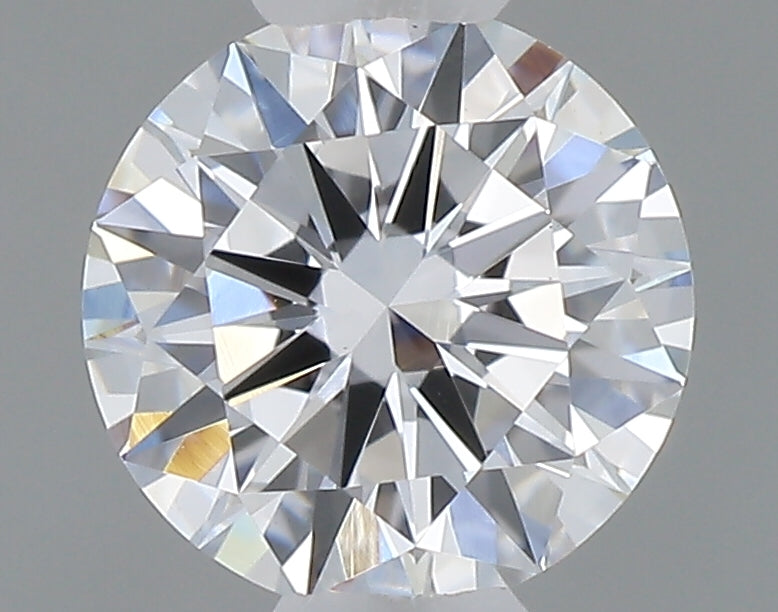 0.49 carat round lab grown diamond D color VS1 clarity