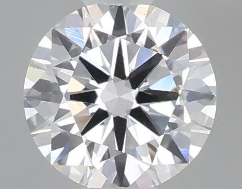 0.48 carat round lab grown diamond D color VS1 clarity
