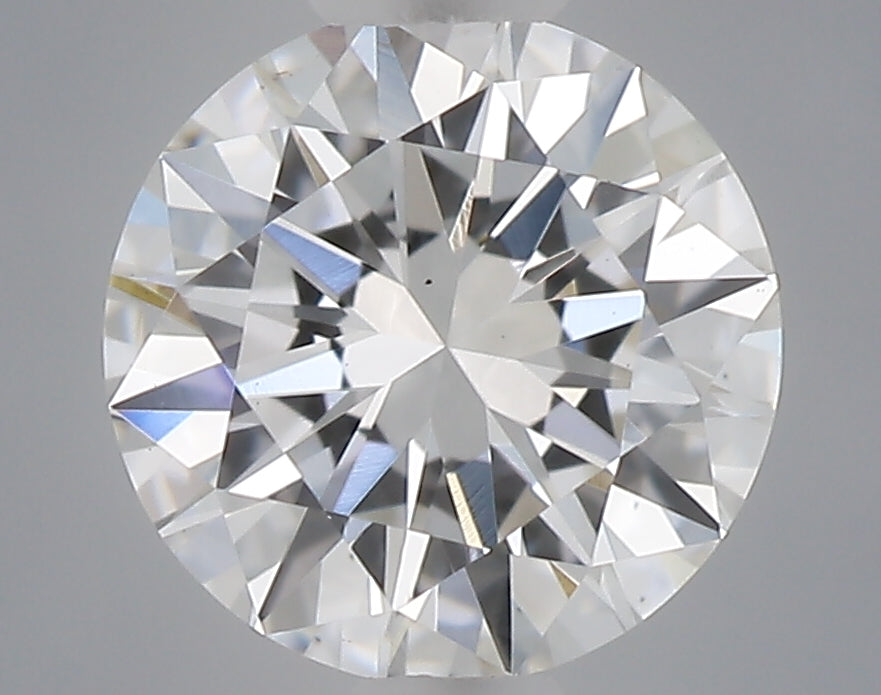 0.48 carat round lab grown diamond D color VS1 clarity
