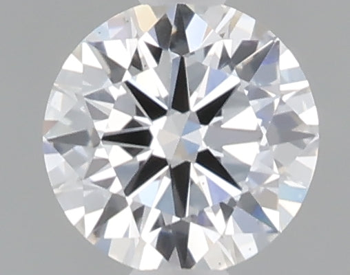 0.48 carat round lab grown diamond D color VS1 clarity