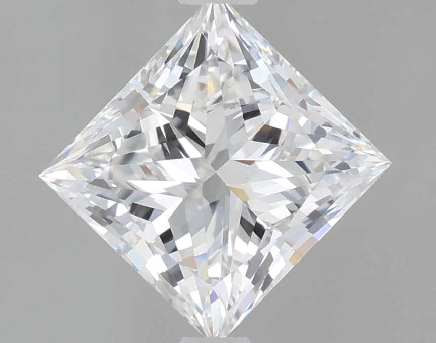 1.60 carat princess lab grown diamond D color VS1 clarity