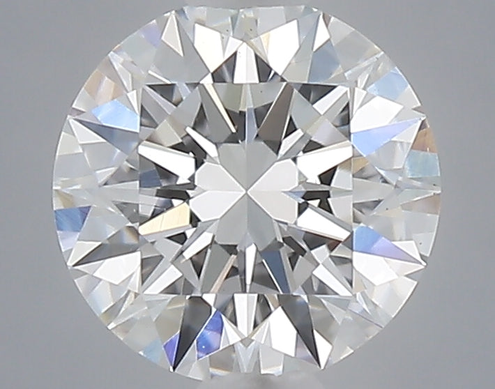 0.49 carat round lab grown diamond D color VS1 clarity