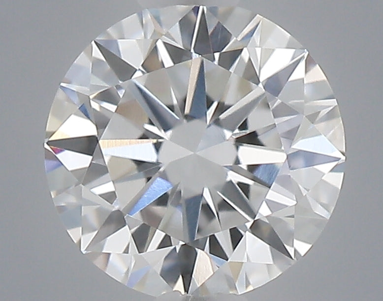 0.49 carat round lab grown diamond D color VVS2 clarity