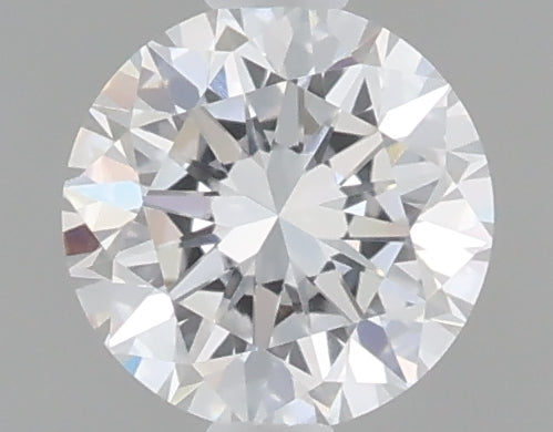 0.48 carat round lab grown diamond D color VVS2 clarity