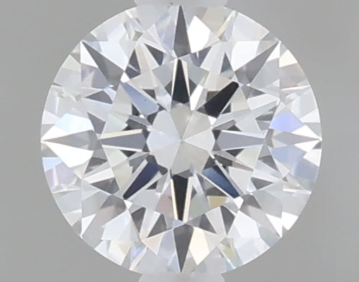 0.48 carat round lab grown diamond D color VS1 clarity