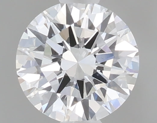0.48 carat round lab grown diamond D color VS1 clarity