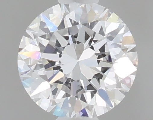 0.46 carat round lab grown diamond E color VVS2 clarity