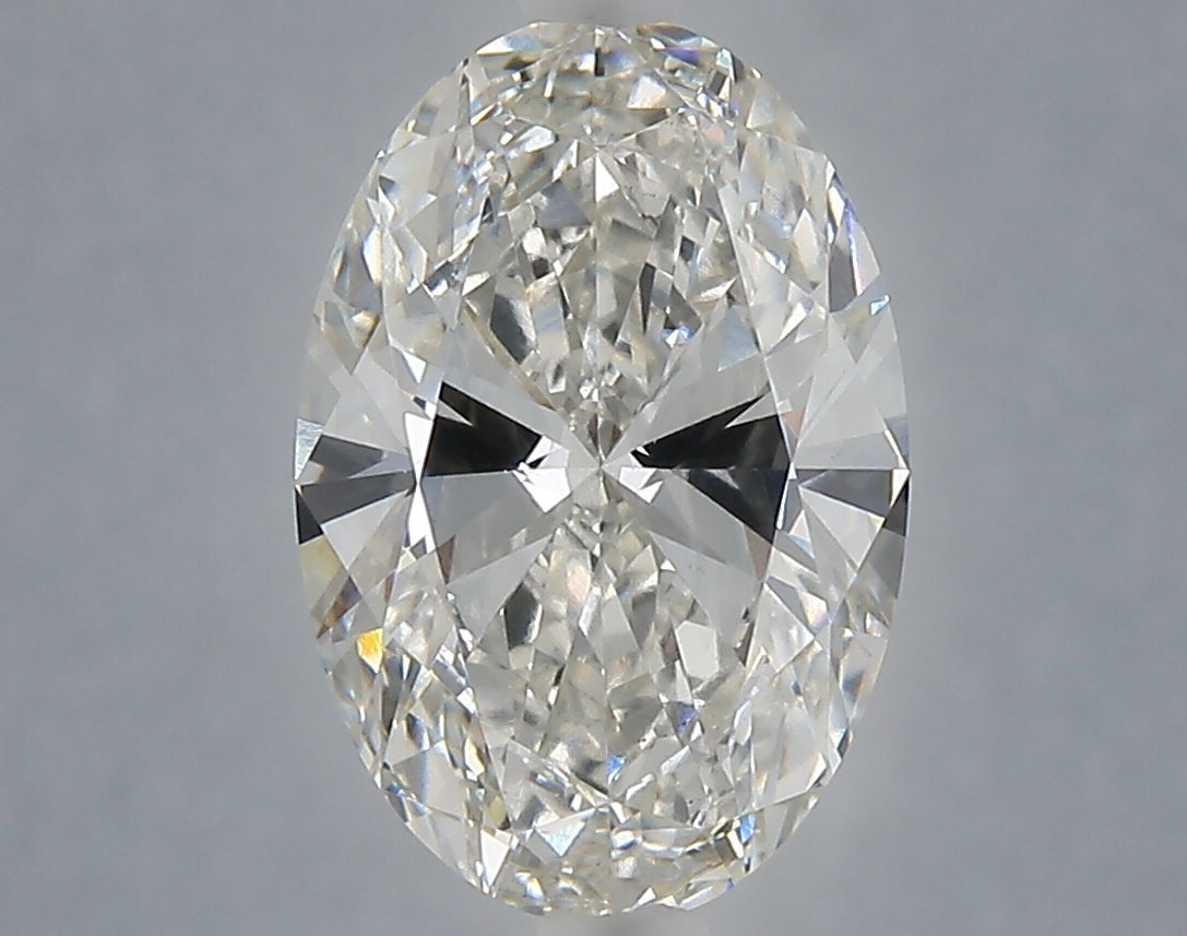 3.01 carat oval lab grown diamond G color VS1 clarity