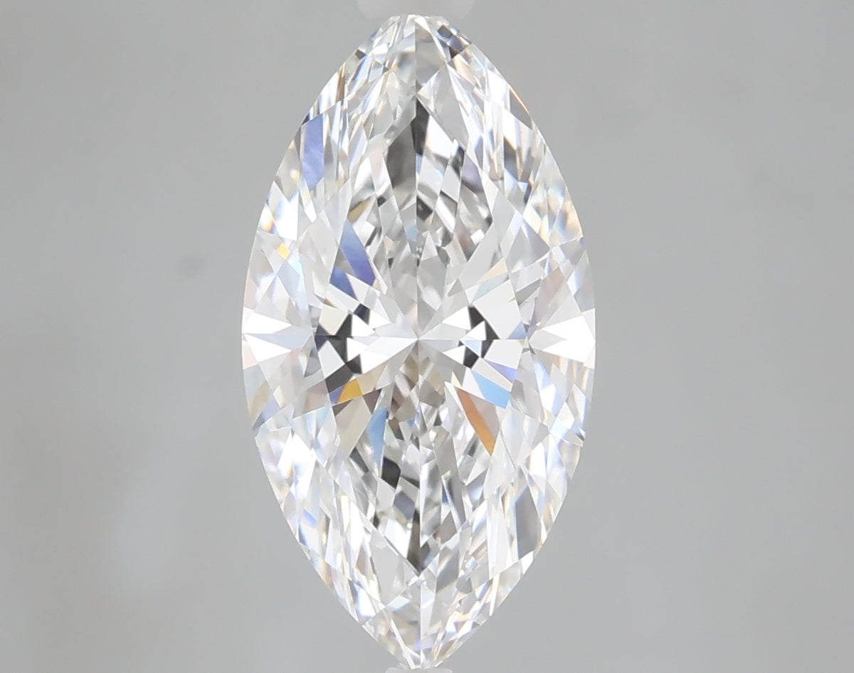 3.02 carat marquise lab grown diamond E color VVS2 clarity