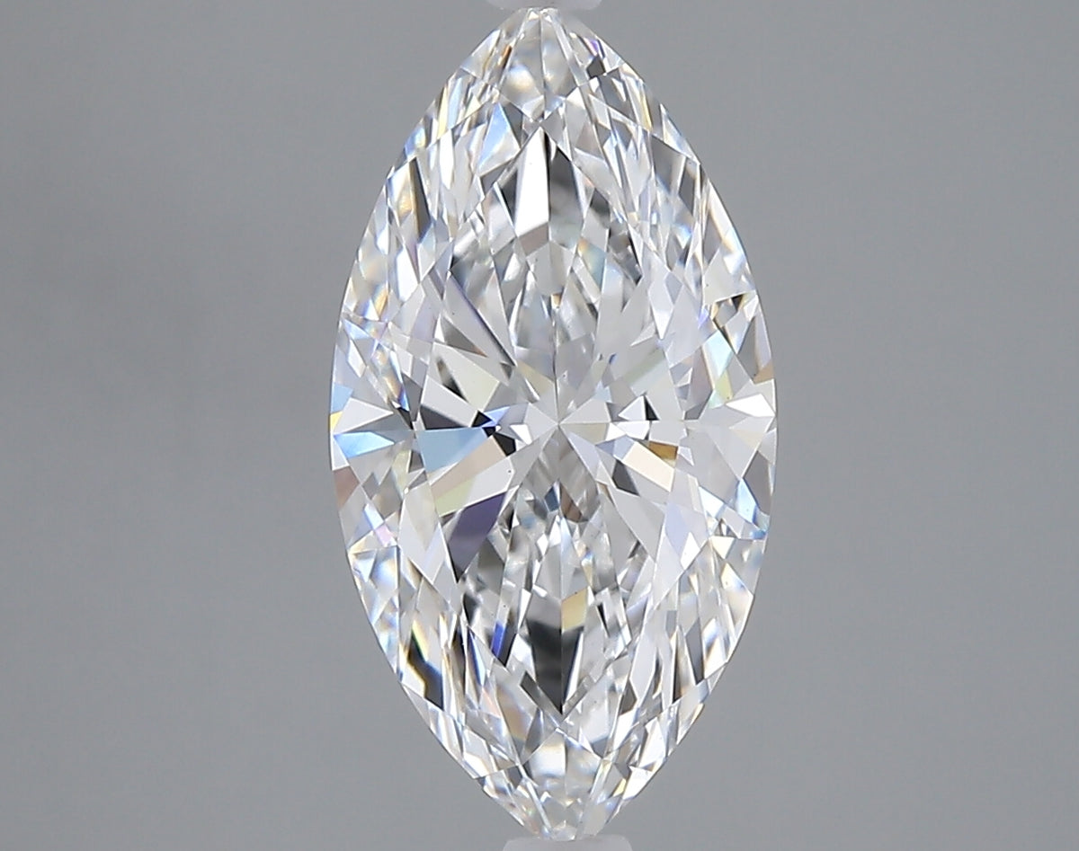 3.03 carat marquise lab grown diamond E color VS1 clarity