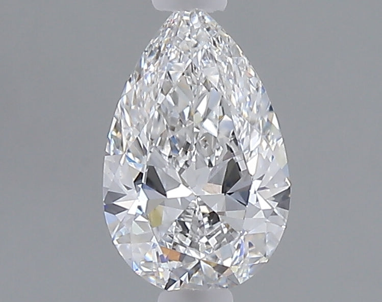 0.80 carat pear lab grown diamond E color VVS2 clarity