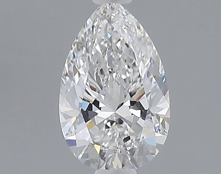 0.82 carat pear lab grown diamond E color VVS2 clarity