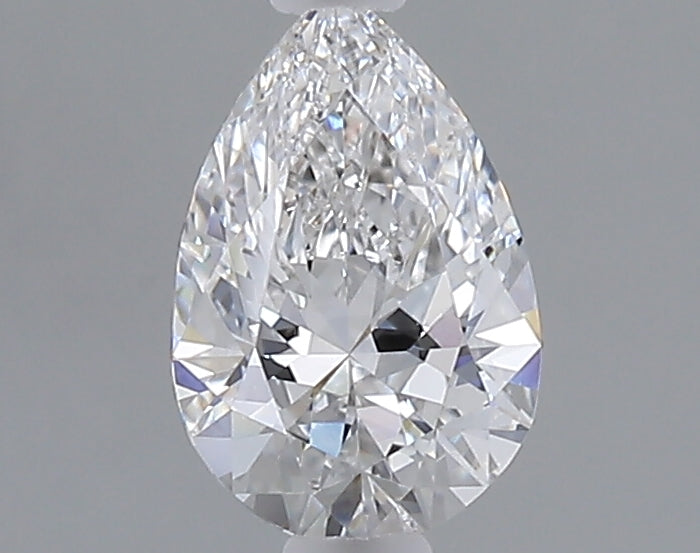 0.82 carat pear lab grown diamond E color VVS2 clarity